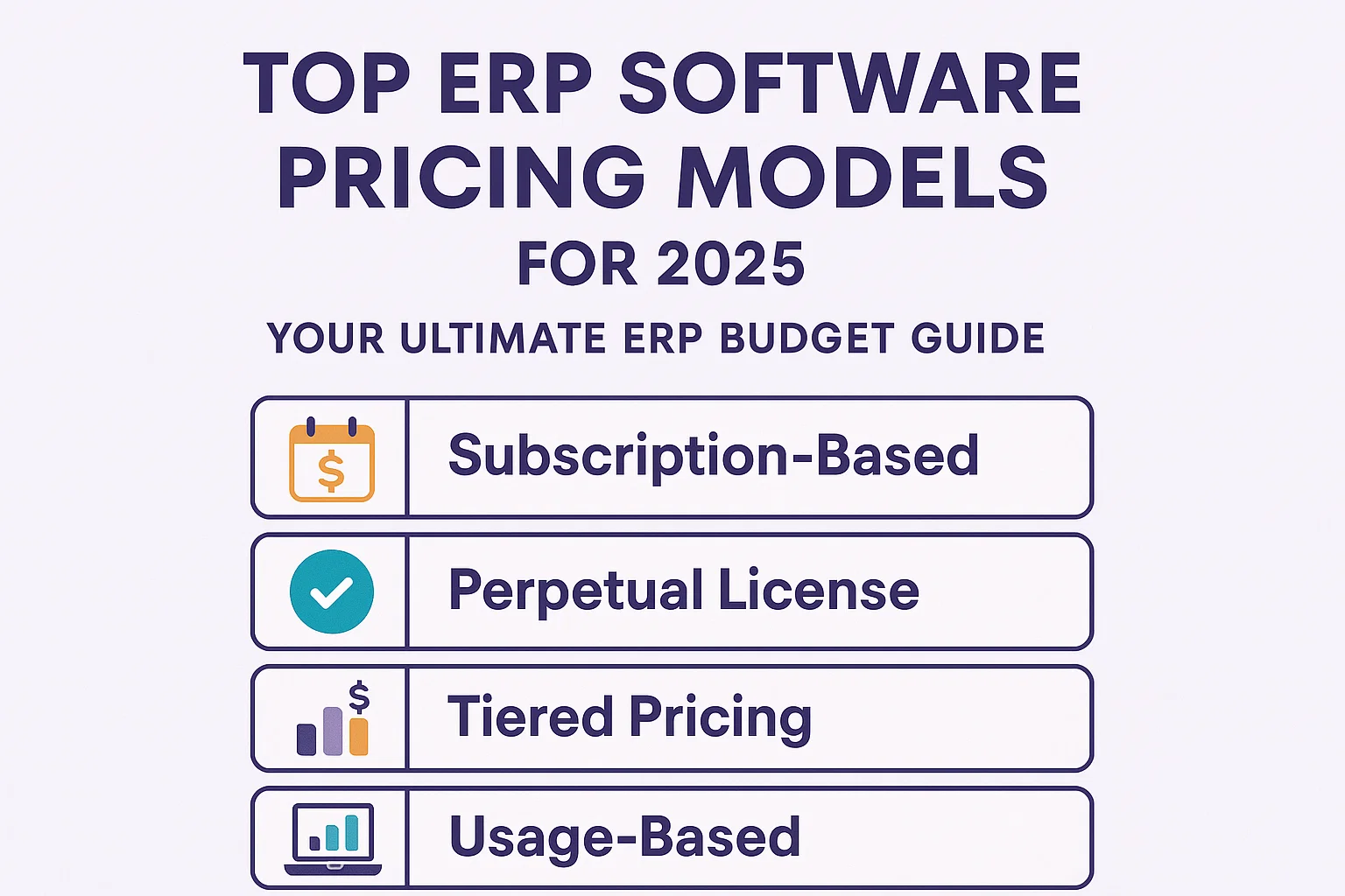 Top ERP Software Pricing Models for 2026: Your Ultimate ERP Budget Guide Thumbnail